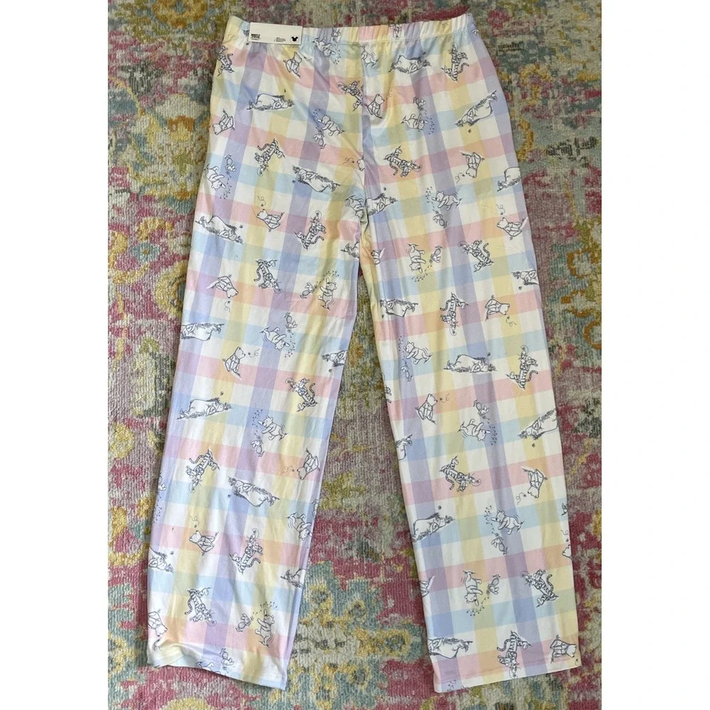 NWT Disney Winnie The Pooh Eeyore Pajama Pants Sleepwear Loungewear Womens Large